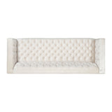 Galvin Tufted Velvet 3-seat Sofa by Christopher Knight Home - 88.00" W x 32.00" L x 30.00" H