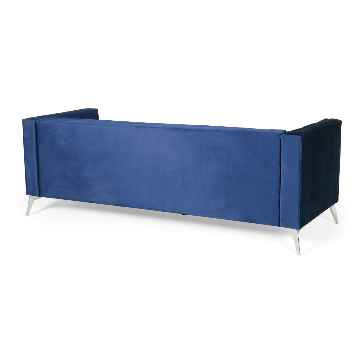 Galvin Tufted Velvet 3-seat Sofa by Christopher Knight Home - 88.00" W x 32.00" L x 30.00" H