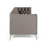 Galvin Tufted Velvet 3-seat Sofa by Christopher Knight Home - 88.00" W x 32.00" L x 30.00" H