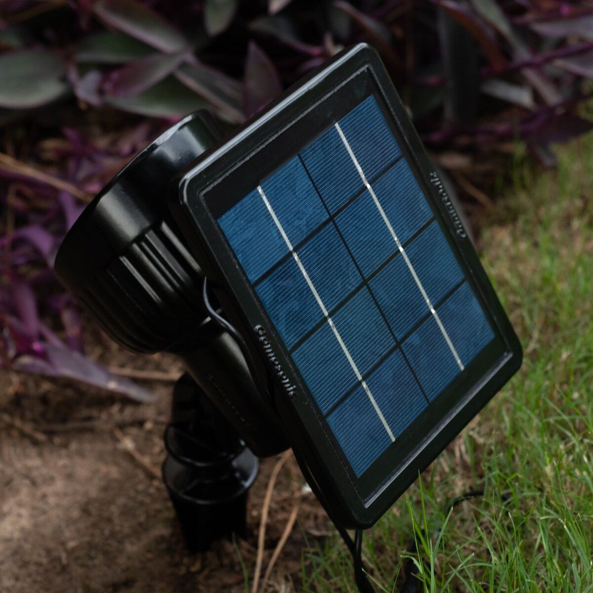 Progressive 100 LM Solar Outdoor Landscape Pathway Accent Spotlight