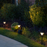 Progressive 100 LM Solar Outdoor Landscape Pathway Accent Spotlight