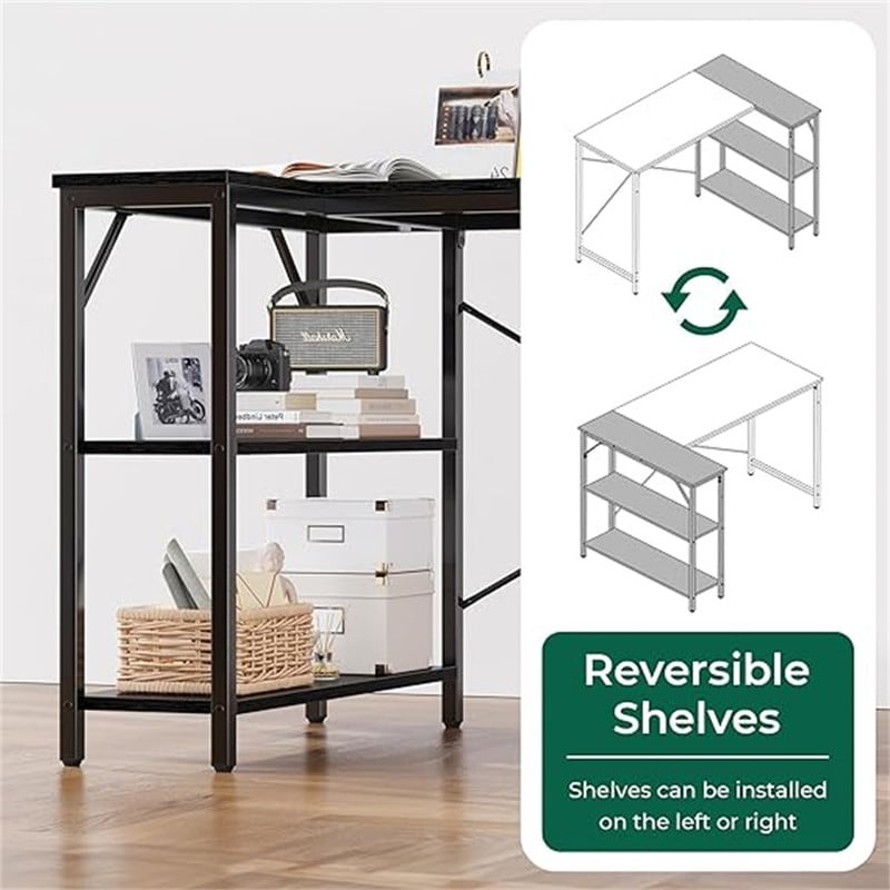 Game tables and storage shelves