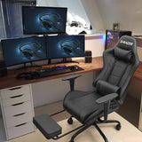 Gaming Chair with Footrest - Ergonomic Desk Chair
