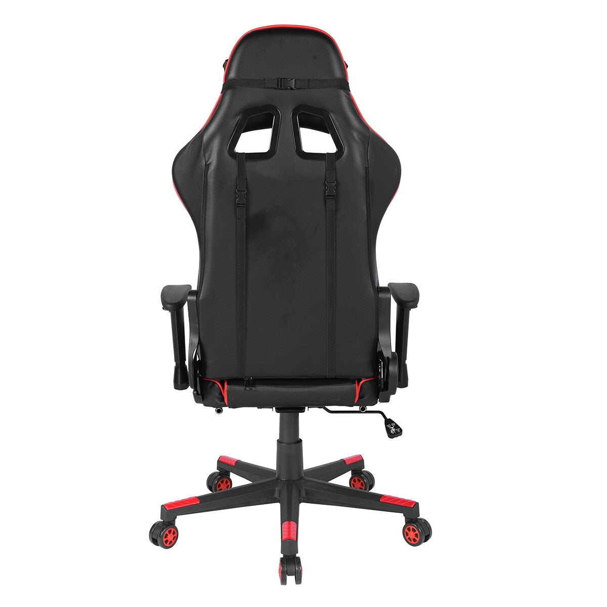 Gaming Chair with Swivel & Lumbar Support Adjustable Height