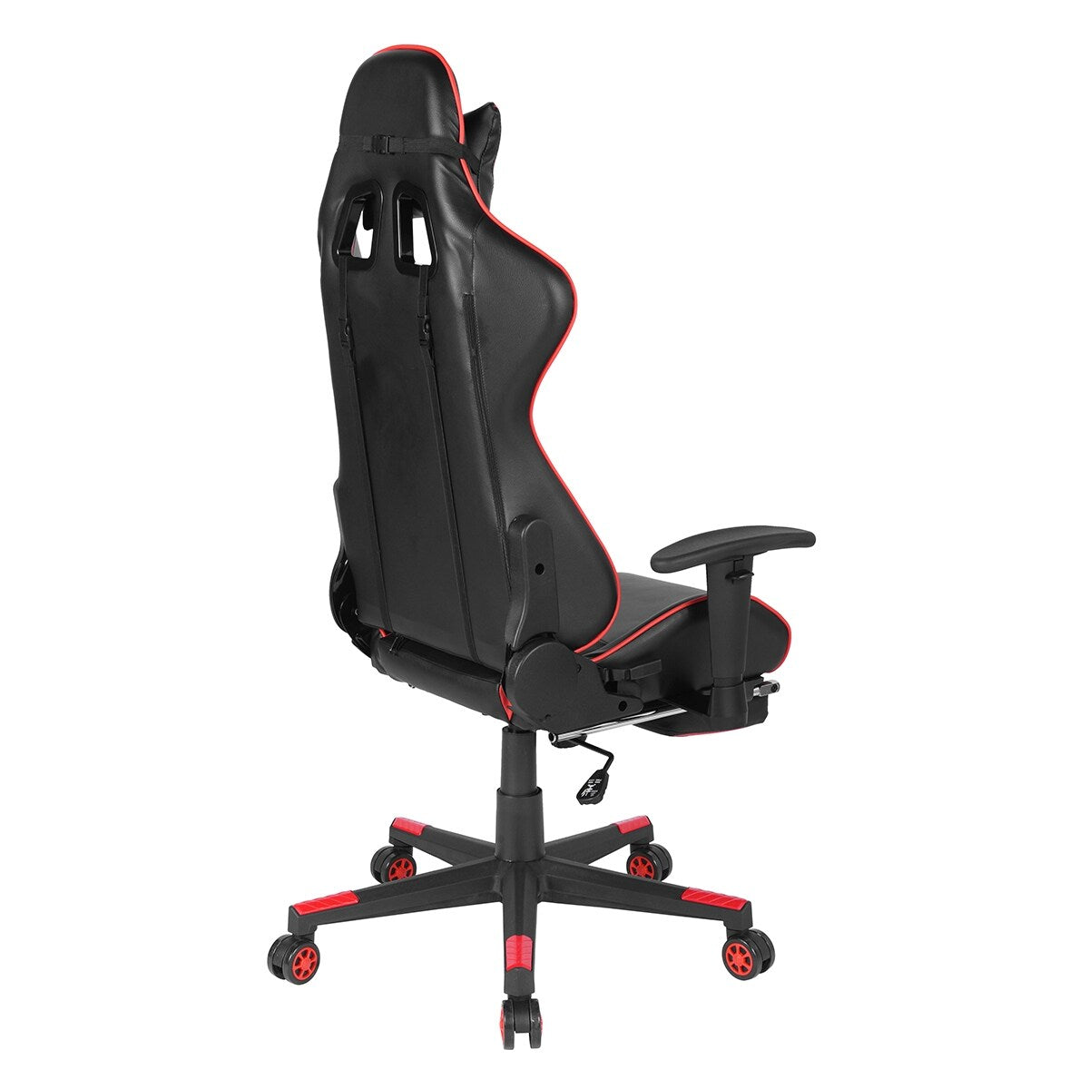 Gaming Chair with Swivel & Lumbar Support Adjustable Height