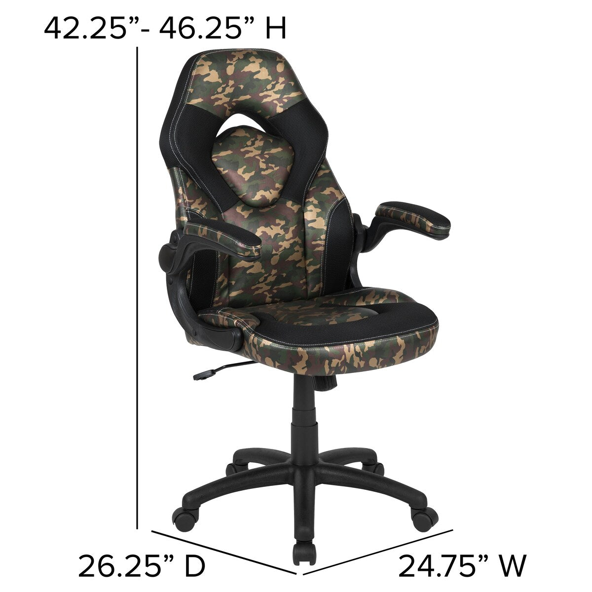 Gaming Desk Bundle - Cup/Headphone Holders, Wire Management