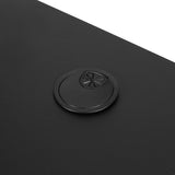 Gaming Desk with Cup Holder, Headphone Hook, and Monitor/Smartphone Stand