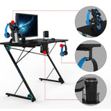 Nestfair Gaming Desk with Game Handles Holder