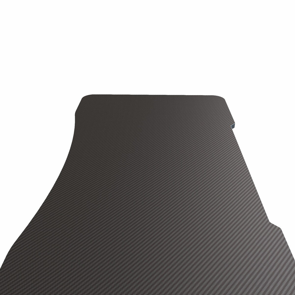 Gaming Desk, Z-Shaped Professional E-Sport Gamer Workstation with LED Lights & Large Carbon Fiber Surface, Ergonomic PC Gaming