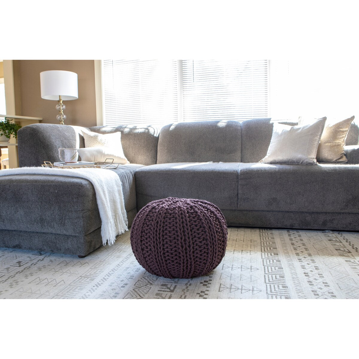 Garcia Knit Pouf