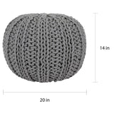 Garcia Knit Pouf