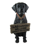 Garden Courtyard Outdoor Dog Statue