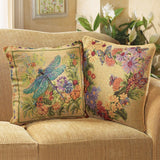 Garden Floral Reversible Pillow Covers - Set of 2