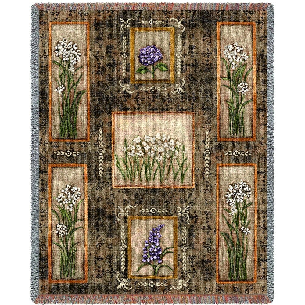 Garden Maze Blanket