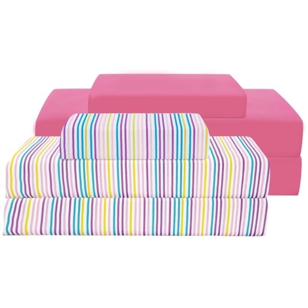 Garden Paisley Pink/Purple Bed in a bag with extra sheet set