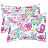 Garden Paisley Pink/Purple Bed in a bag with extra sheet set