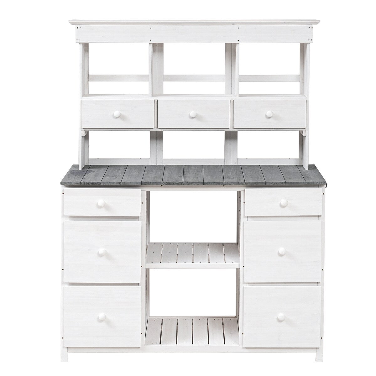 Garden Potting Bench Table