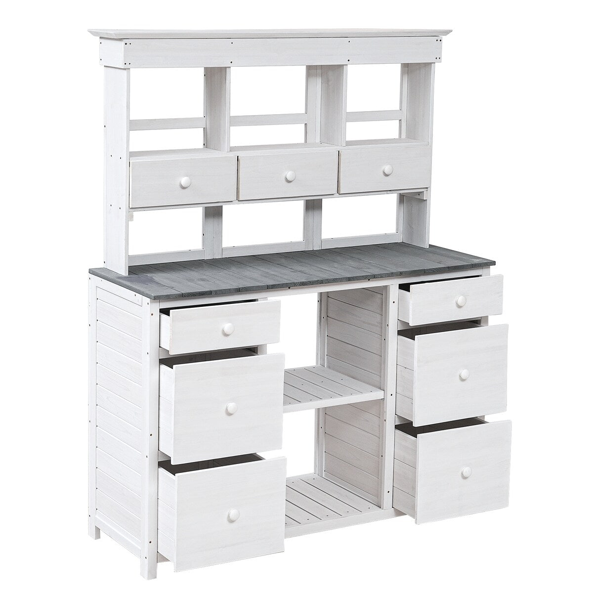 Garden Potting Bench Table