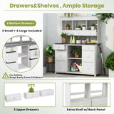 Garden Potting Bench Table