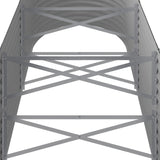 Garden Raised Bed Powder-coated Steel 88.2"x31.5"x26.8" Anthracite
