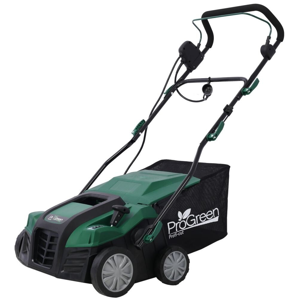 Garden Scarifier, 2-in-1 16INCH Dethatcher Scarifier,15 Amp Electric Lawn Dethatcher,