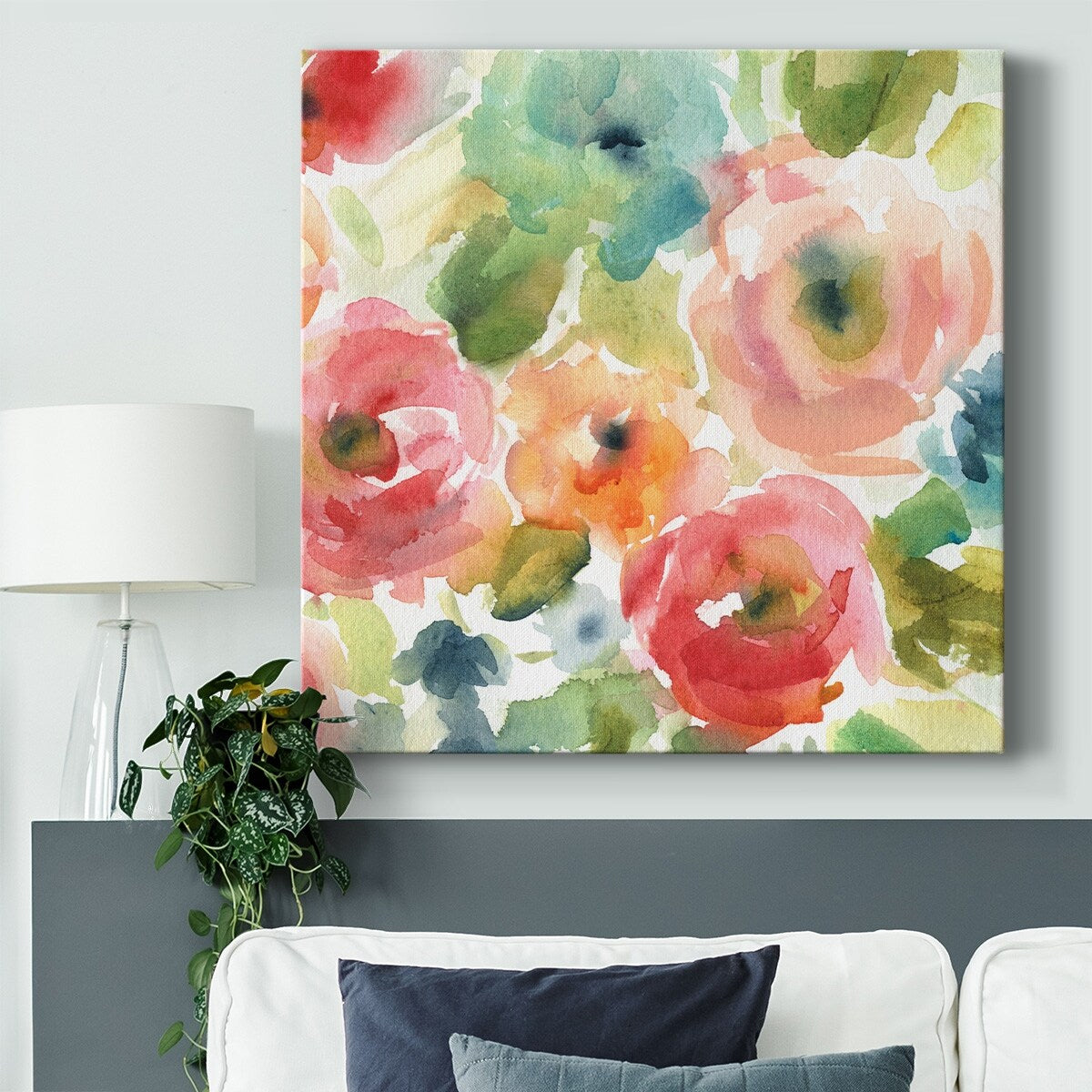 Garden Soiree I-Gallery Wrapped Canvas