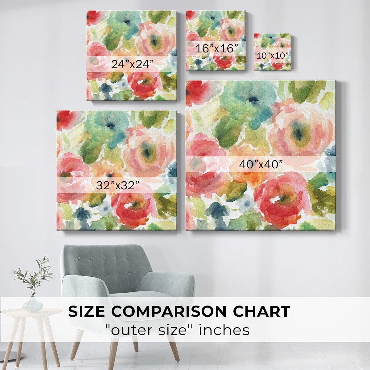 Garden Soiree I-Gallery Wrapped Canvas