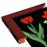 Garden Tulip-VINAPP122893 Framed Print 24"x18.75" by Vintage Apple Collection