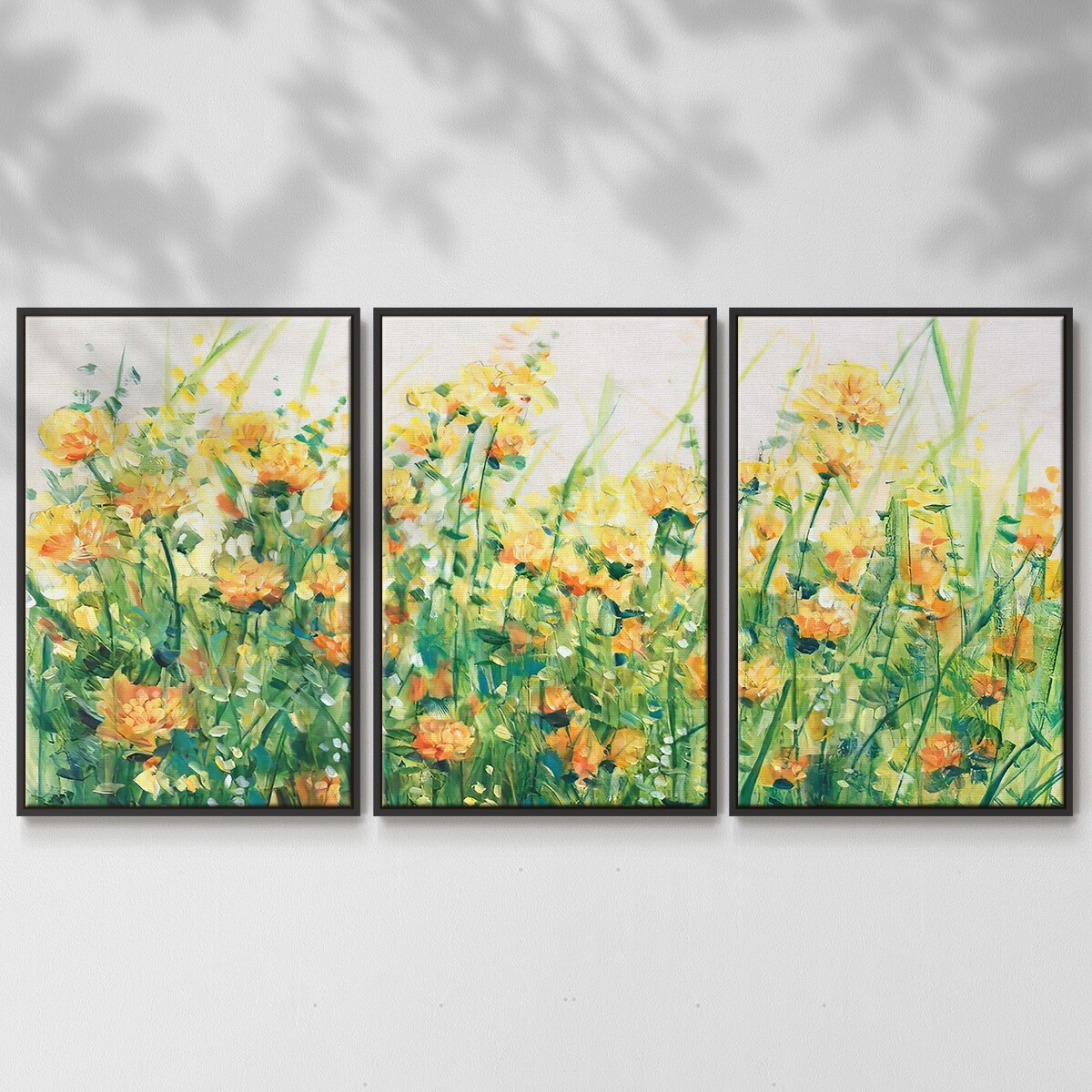 Garden in Bloom IV - Multi Piece Framed Canvas