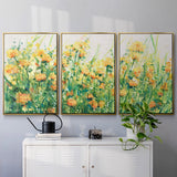 Garden in Bloom IV - Multi Piece Framed Canvas