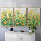Garden in Bloom IV - Multi Piece Framed Canvas