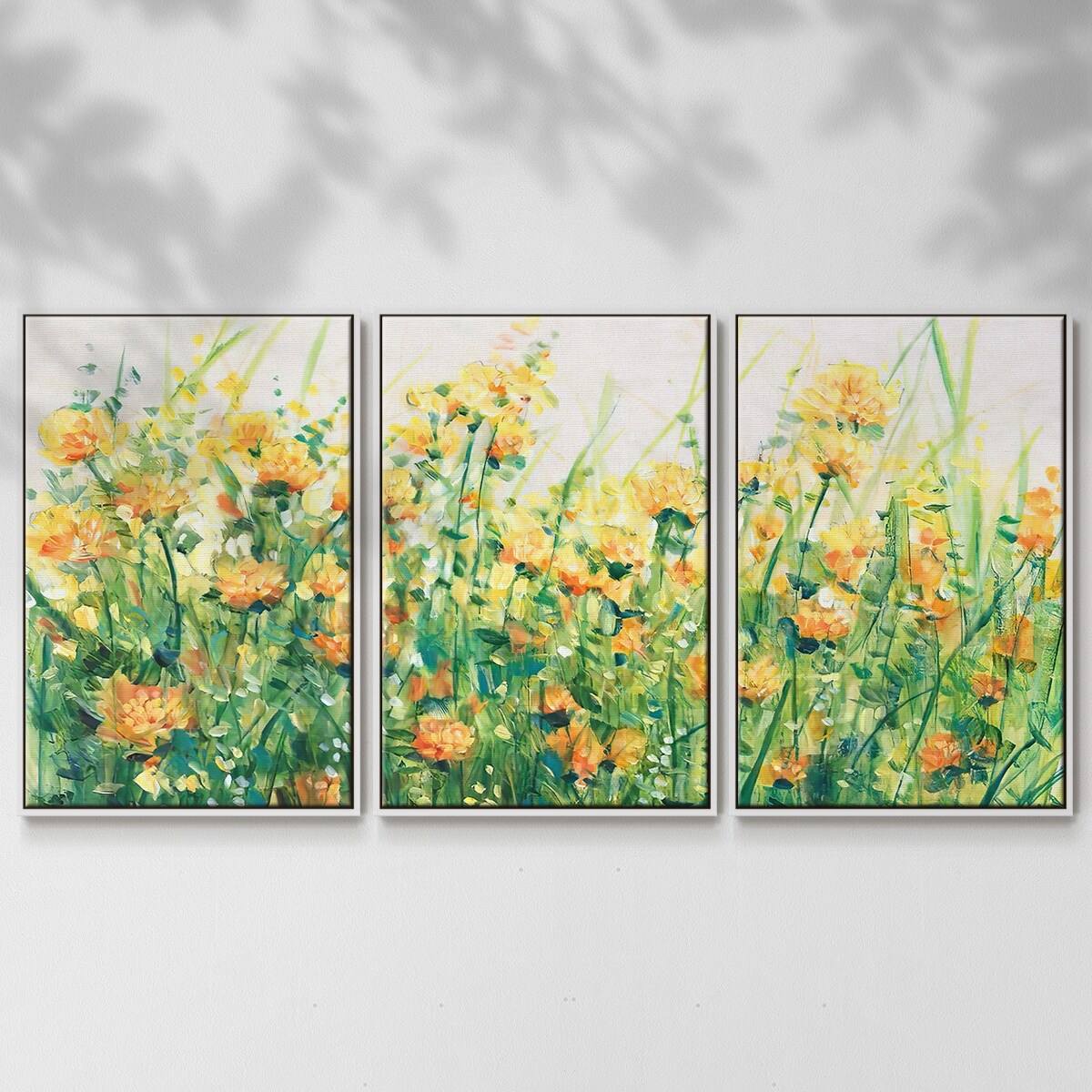 Garden in Bloom IV - Multi Piece Framed Canvas