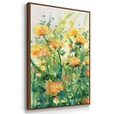 Garden in Bloom IV - Multi Piece Framed Canvas