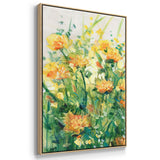 Garden in Bloom IV - Multi Piece Framed Canvas