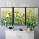 Garden in Bloom IV - Multi Piece Framed Canvas