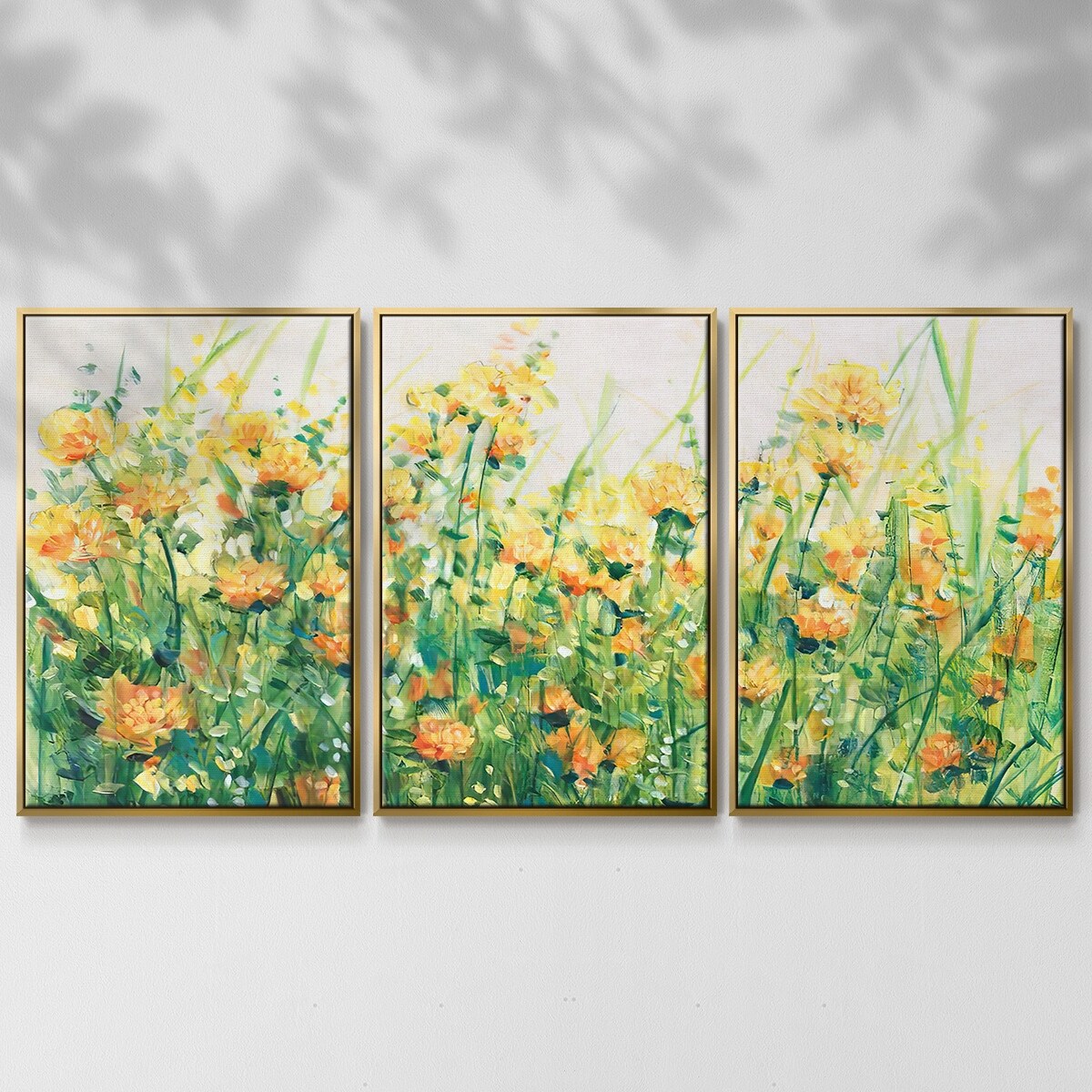 Garden in Bloom IV - Multi Piece Framed Canvas