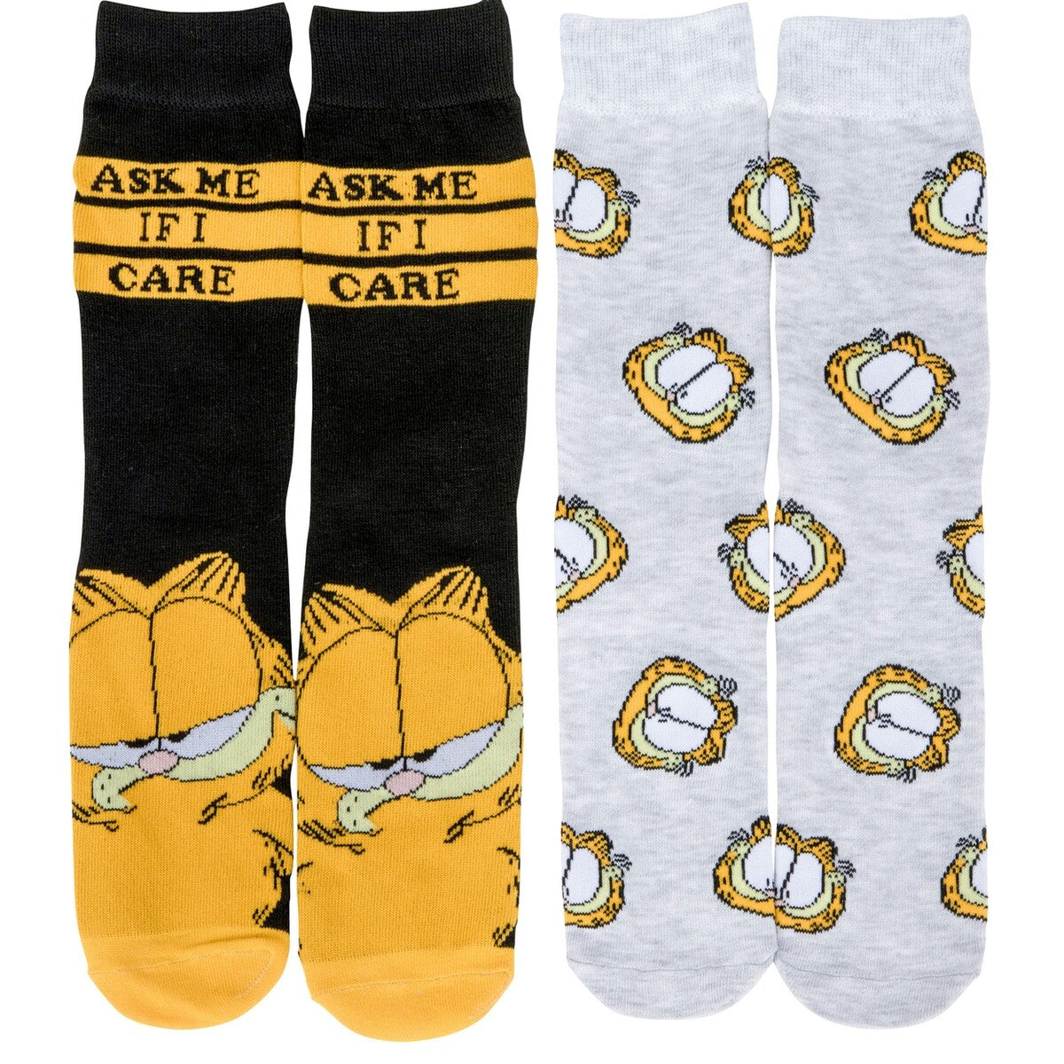 Garfield Icons Mens Crew Socks 2Pack