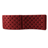 Garret Tufted Velvet Chaise Lounge by Christopher Knight Home