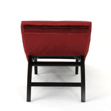 Garret Tufted Velvet Chaise Lounge by Christopher Knight Home