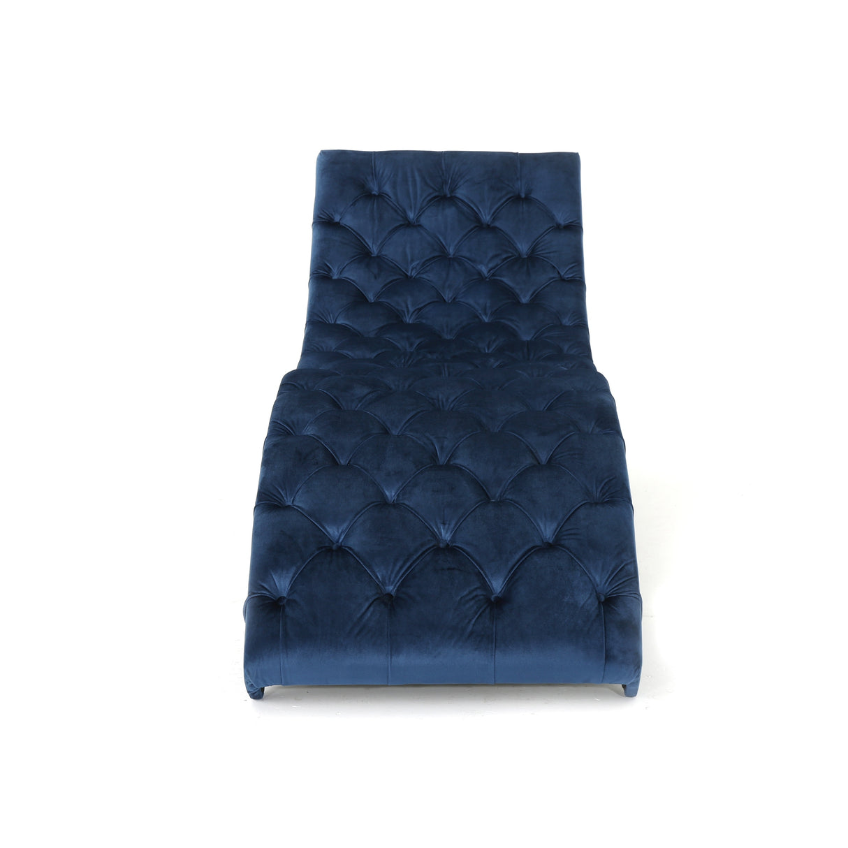 Garret Tufted Velvet Chaise Lounge by Christopher Knight Home