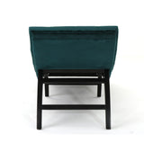 Garret Tufted Velvet Chaise Lounge by Christopher Knight Home