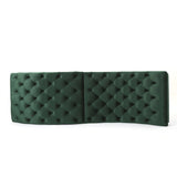 Garret Tufted Velvet Chaise Lounge by Christopher Knight Home