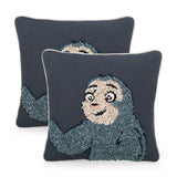 Gaskin Modern Handcrafted Fabric Sloth Throw Pillow by Christopher Knight Home