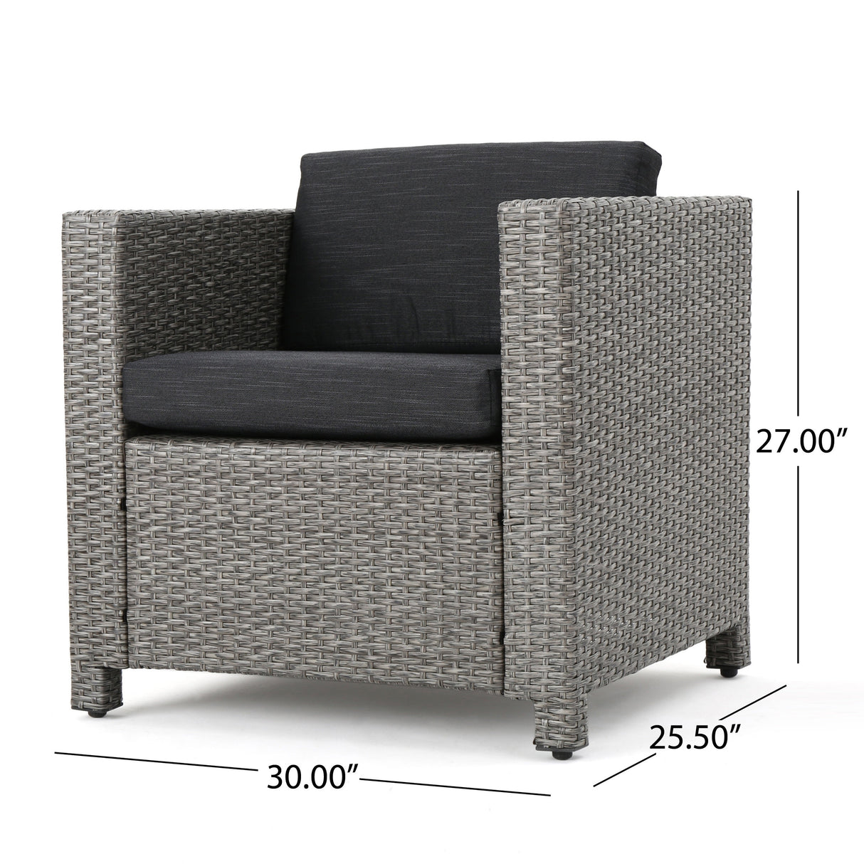 Gastman Outdoor 7 Seater Wicker Chat Set with Fire Pit by Christopher Knight Home