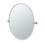Gatco Channel 5-Piece Bathroom Accessory Kit with Mirror - Chrome