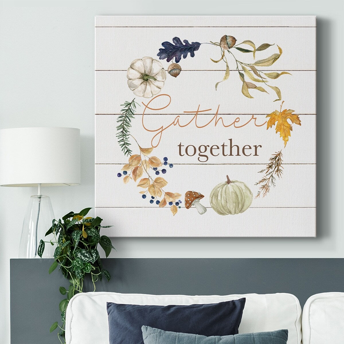 Gather Together-Gallery Wrapped Canvas