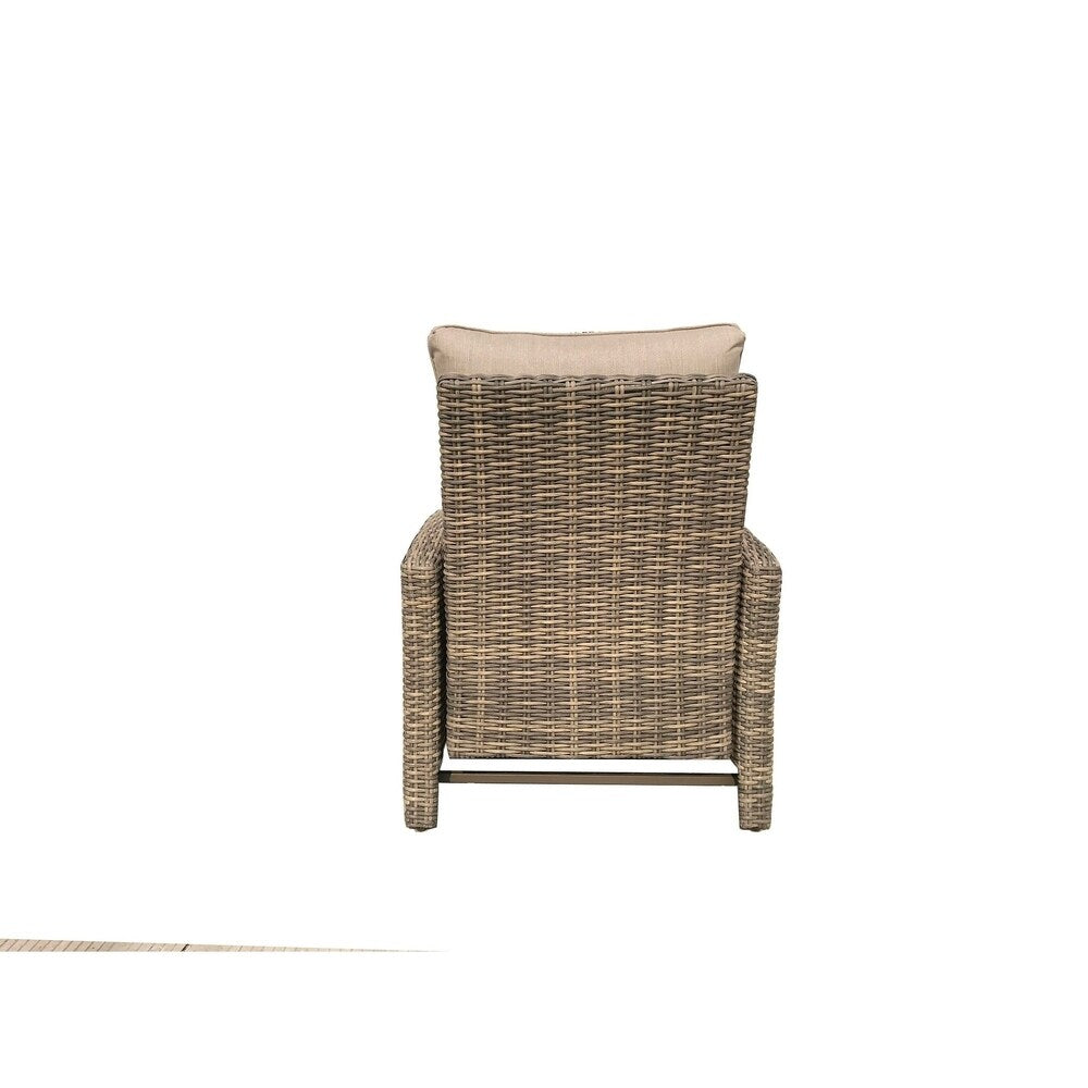 GatherCraft Brunswick Recliner Club Chair With Cushions Set of 2