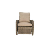 GatherCraft Brunswick Recliner Club Chair With Cushions Set of 2