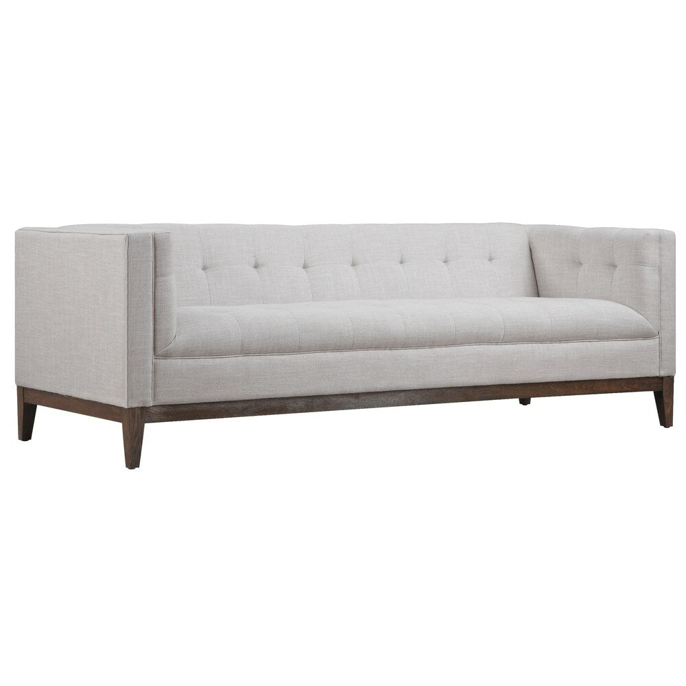 Gavin Beige Linen Sofa