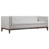 Gavin Beige Linen Sofa